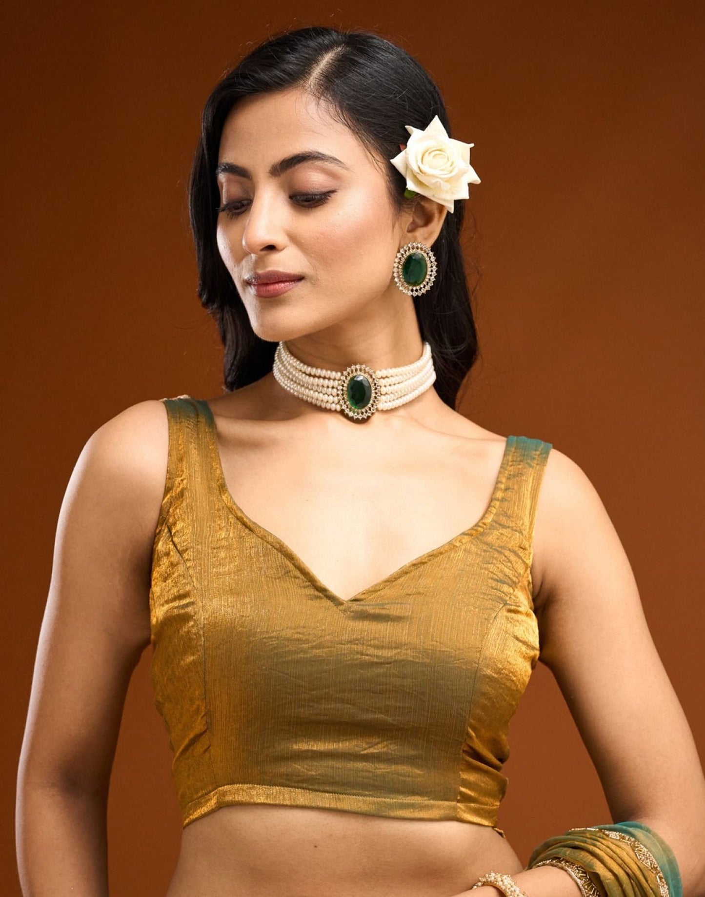 Modern Soft Organza Saree For Party Look
