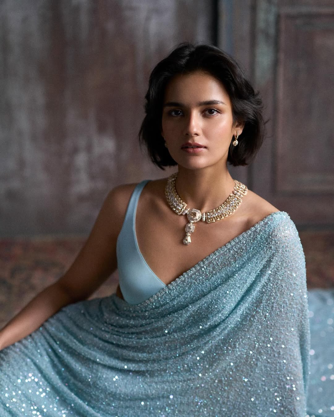 Dazzling All Over Sequin Saree For Modern Women