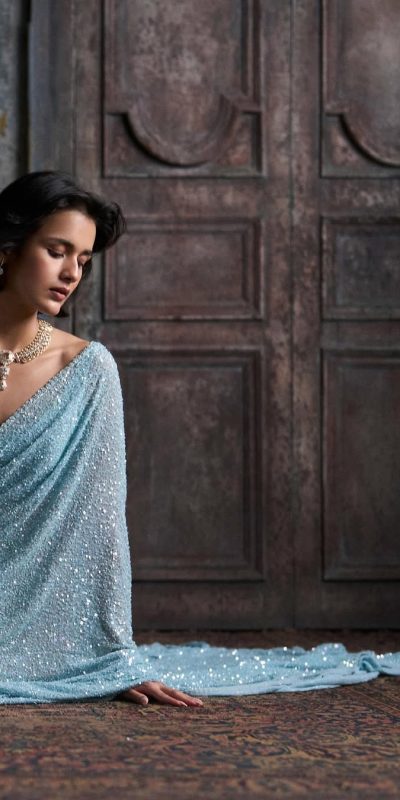 Dazzling All Over Sequin Saree For Modern Women