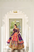 Gorgeous Dola Silk Kalamkari Printed  With Weaving Work Lehenga Choli