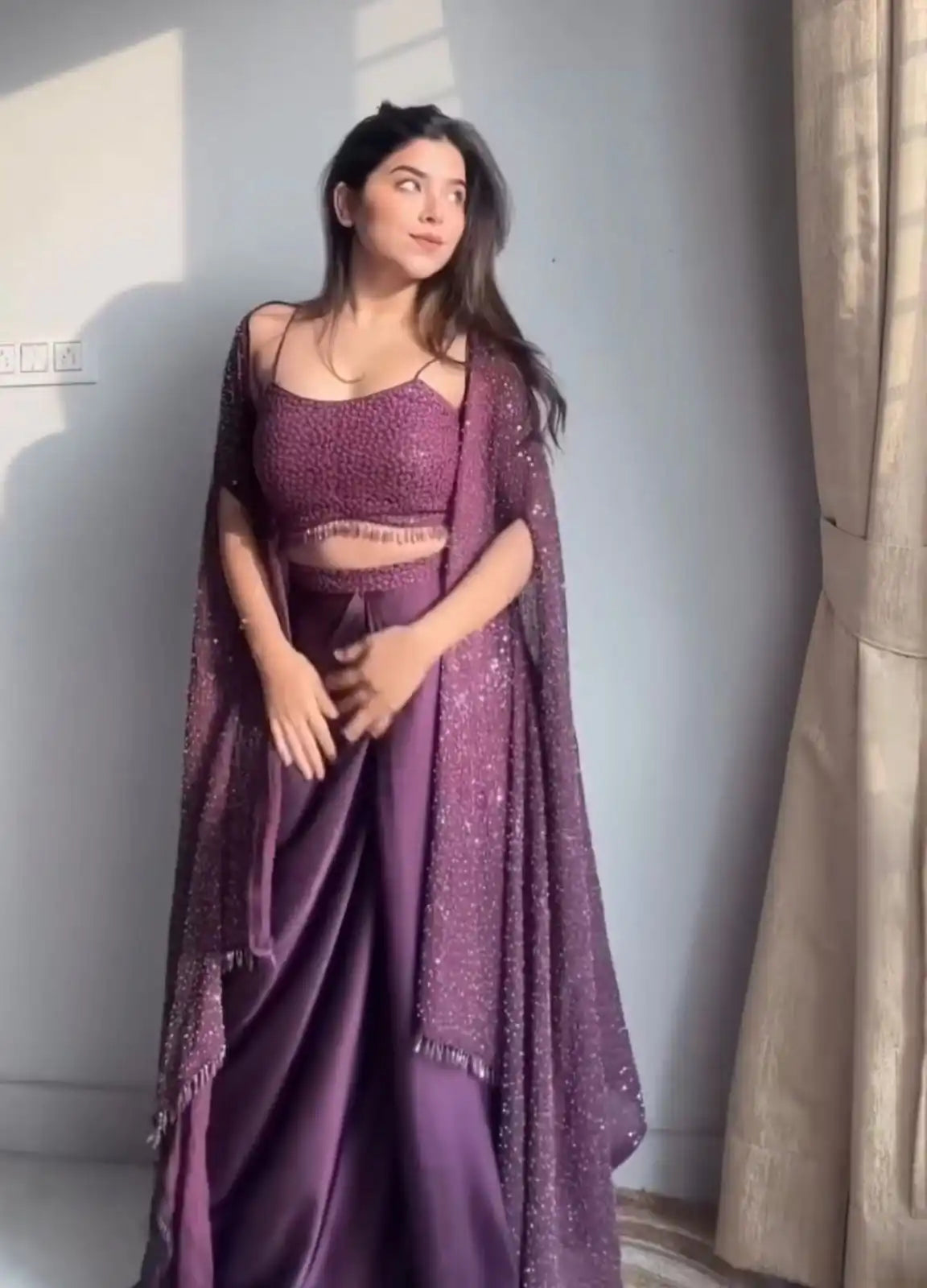 Party Wear Full Stiched  Silk  Indowestern Suits
