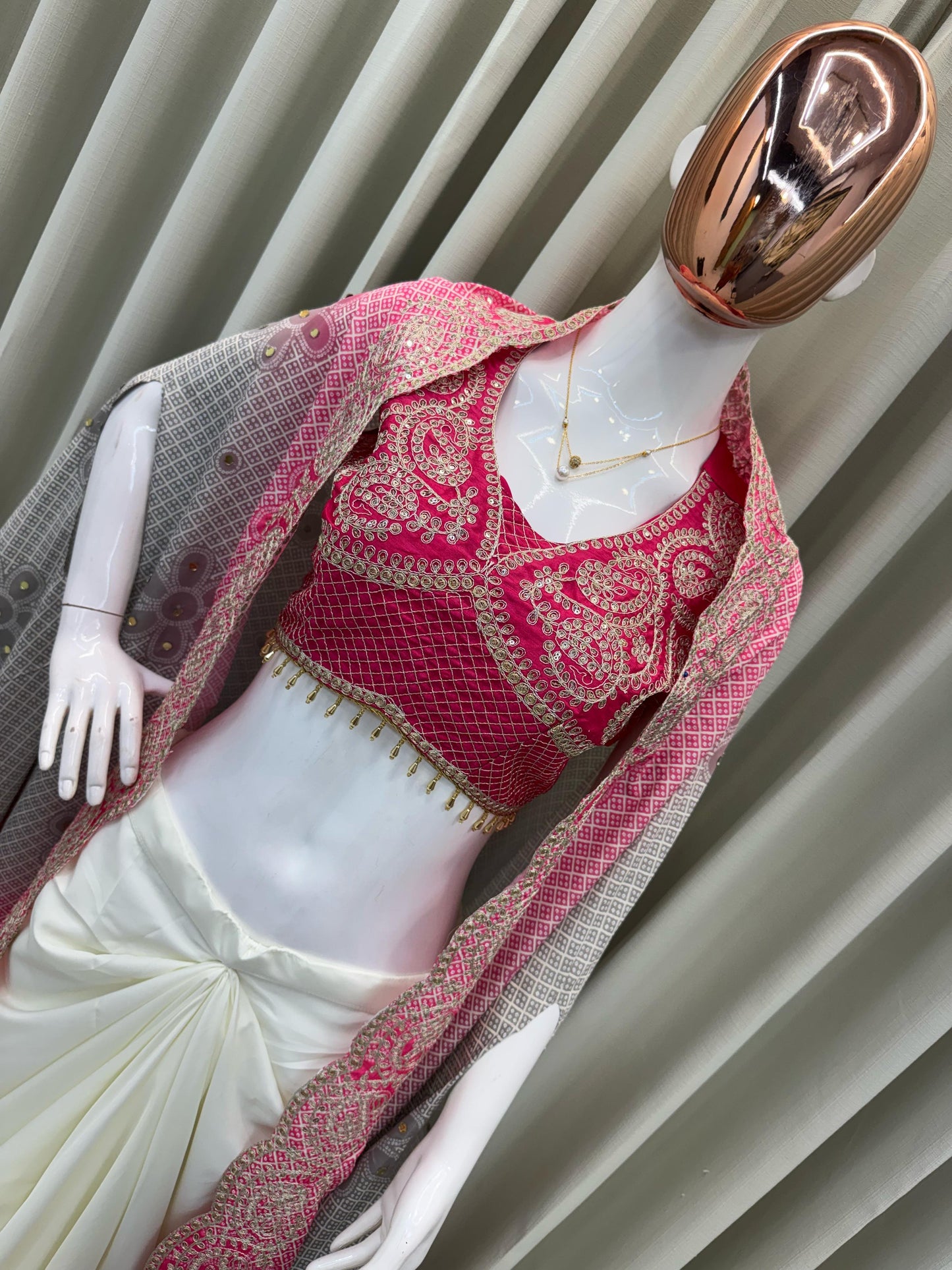 EXCLUSIVE THREE PIECE WESTERN OUTFIT FOR  DESIGNER LOOK