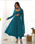 Rama Color Laheriya Print Georgette  Anarkali Suit